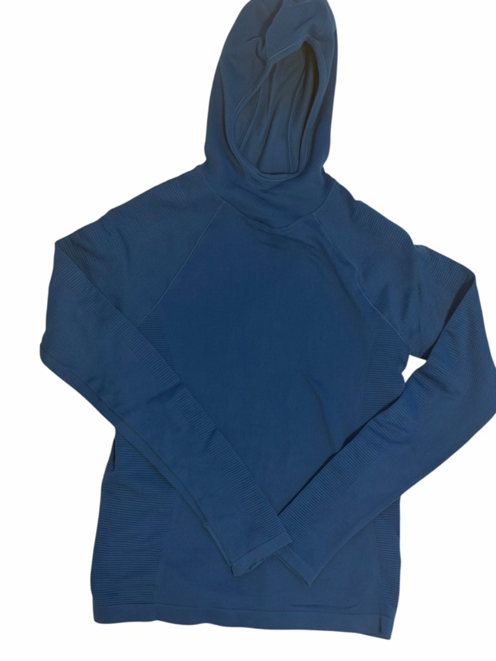 Athleta Hooded Long-Sleeve fitted Pullover
